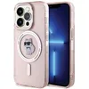 Image de Karl Lagerfeld KLHMP15LHFCCNOP Coque pour iPhone 15 Pro 6,1" Rose Rigide IML Choupette