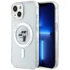 Image de Karl Lagerfeld KLHMP15MHGKCNOT Coque rigide transparente pour iPhone 15 Plus 6,7" Karl&Choupette Paillettes