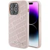 Image de CG Mobile Karl Lagerfeld Coque Rigide matelassée pour iPhone 15 Pro Max Motif Karl Rose