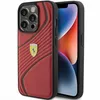Image de Ferrari FEHCP15LPTWR Coque pour iPhone 15 Pro 6,1" Rouge Coque rigide Twist Metal Logo
