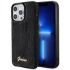 Image de Guess Coque de Protection à Paillettes avec Logo Guess Metal pour iPhone 15 Promax - Noir