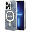 Image de Guess GUHMP15LH4STB Coque pour iPhone 15 Pro 6,1" Bleu Étui rigide IML 4G