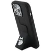 Image de KARL LAGERFELD KLHCP14XGSACHPK Coque pour iPhone 14 Pro Max 6,7/" Noir Coque rigide Support antidérapant Saffiano Choupette Pins