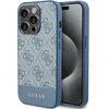 Image de GUESS GUHCP15LG4GLBL Coque pour iPhone 15 Pro 6,1" Bleu Coque Rigide 4G Stripe Collection