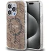 Image de Guess GUHMP15LHGCUSTGW Coque pour iPhone 15 Pro 6,1" Marron Coque Rigide IML GCube