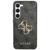 Image de GUESS GUHCS24M4GMGGR Coque Rigide pour S24+ S926 Noir 4G Grand Logo en Métal