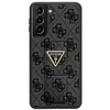 Image de GUESS GUHCS24SPGS4TDW Coque pour S24 S921 Marron Coque Rigide Grip Stand 4G Triangle Strass