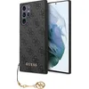 Image de GUESS GUHCS24LGF4GGR Coque pour S24 Ultra S928 Noir Coque Rigide 4G Charms Collection
