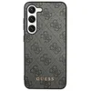 Image de GUESS GUHCS24LG4GFGR Coque pour S24 Ultra S928 Noir Coque Rigide 4G Métal Or Logo
