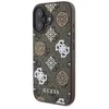 Image de Guess HC Magsafe PU Pivoine sur Fond 4G Marron IP16