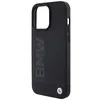 Image de BMW HC MagSafe Tampon en cuir noir IP16 Pro Max
