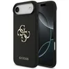 Image de CG MOBILE Guess Grained Grand 4G & Classic Logo Coque pour iPhone 17 Air (Noir)