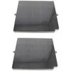 Image de Lot de deux filtre à charbon AIRFORCE FC120 AFFCAF16CS 260X256X17 mm Hotte 480122100934 AIRFORCE Hotte 480122100934 AIRFORCE