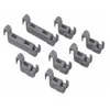 Image de SOS Accessoire Clips pour ratelier panier inférieur (8pcs) pour Lave-vaisselle 00611472 BALAY, BLAUPUNKT, BOSCH, GAGGENAU, GORENJE, KUEPPERSBUSCH, NEF