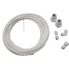 Image de SOS Accessoire Kit lyre arrivee d'eau : tuyau (6m) + raccords UKT001 pour Réfrigérateur, congélateur - 484000008590, C00379990 WPRO AEG, ARISTON HOTPO