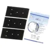 Image de SOS Accessoire Lot de 3 filtres mousse pour Sèche-linge 481010716911 BAUKNECHT, KITCHENAID, LADEN, MAYTAG, PRIVILEG, WHIRLPOOL
