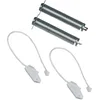 Image de SOS Accessoire Kit ressorts + câbles de porte pour Lave-vaisselle 00754866 BLAUPUNKT, BOSCH, CONSTRUCTA, GAGGENAU, JUNKER, NEFF, SIEMENS, VIVA