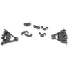 Image de SOS Accessoire Paliers de fixation panier inférieur pour Lave-vaisselle 00428344, 00418499 BALAY, BOSCH, CONSTRUCTA, GAGGENAU, NEFF, SIEMENS, VIVA
