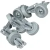 Image de SOS Accessoire Jeu de 8 roulettes de panier inférieur pour Lave-vaisselle - 481252888112 WHIRLPOOL, BAUKNECHT, LADEN, IGNIS, IKEA WHIRLPOOL, KITCHENAI