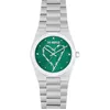 Image de The Kooples - Montre Heart Wire - Quartz Mouvement de Montre - Largeur du boîtier: 38 mm - Acier Inoxydable - Green - 5 ATM