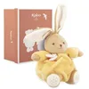 Image de KALOO - Doudou Lapin Jaune 17cm - Peluche Ultra-Douce et Moelleuse pour Bébé - Compagnon Tendre Dès la Naissance - Taille idéale pour Petites Mains - Cadeau de Naissance - K214012