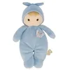 Image de KALOO - Poupon Très Doux et Moelleux pour Bébé - Corps Souple et Tendre - Poupon en Tissu - Couleur Bleu - 24cm - Lavable - Dès la Naissance - K222004