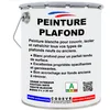 Image de Peinture Plafond - Codeve Bois/RAL 9010 - Blanc pur - 5L - Intérieur - Intérieure Blanche Mat Pour La Décoration D'un Plafond Neuf, Ancien Ou Peint.