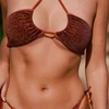 Image de Blusha - Haut de maillot de bain bandeau Lena terracotta XL