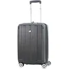Image de ALPINI Horizon, Valise Rigide Garantie 2 Ans, 100% ABS, Fermeture Ultra Protegee (Noir (Black), S Cabine, 55 x 35 x 23 cm, 39L/49 L, 3,2kg)