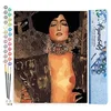Image de Figured'Art Peinture par Numéro Adulte Gustav Klimt Judith - Activité Manuelle Kit de Loisir Créatif DIY Numéro d'Art Complet - 40x50cm sans châssis en bois