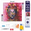 Image de Figured’Art Mini Diamond Painting Broderie Diamant 25x25cm Toile Entière Roulée avec Perles Rondes - Bouddha précieux - Kit Complet DIY Activité Manuelle Loisirs Créatifs Adultes