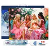Image de Figured’Art Diamond Painting Broderie Diamant 40x50cm Avec Cadre Toile Tendue Strass Perles Carrés - Toast des Divas au Jardin - Kit Complet 5D DIY Activité Manuelle Loisirs Créatifs Adultes