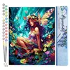 Image de Figured'Art Peinture par Numéro Adulte Fée et papillons - Activité Manuelle Kit de Loisir Créatif DIY Numéro d'Art Complet - 40x50cm sans châssis en bois