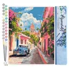 Image de Figured'Art Peinture par Numéro Adulte Voiture classique à Mexico - Activité Manuelle Kit de Loisir Créatif DIY Numéro d'Art Complet - 40x50cm sans châssis en bois