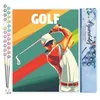 Image de Figured'Art Peinture par Numéro Adulte Affiche sportive Golf - Activité Manuelle Kit de Loisir Créatif DIY Numéro d'Art Complet - 40x50cm sans châssis en bois