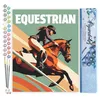 Image de Figured'Art Peinture par Numéro Adulte Affiche sportive Equitation - Activité Manuelle Kit de Loisir Créatif DIY Numéro d'Art Complet - 40x50cm sans châssis en bois