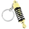 Image de CLJ - Porte-clés - AMORTISSEUR SPORT - Jaune - Véhicules - Tuning
