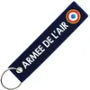 Image de CLJ - Porte-clés - Armée de l'Air - Cocarde - Bleu Marine - Militaire - Fantaisie