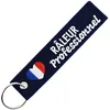 Image de CLJ - Porte-clés - Râleur Professionnel - Bleu Marine - Humour - France