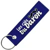 Image de CLJ - Porte-clés - Les clés du Daron - bleu céruléen - Humour - Fantaisie