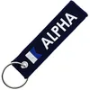 Image de CLJ - Porte-clés - Alpha - Bleu Marine - Nautique - Maritime