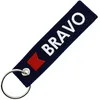 Image de CLJ - Porte-clés - Bravo - Bleu Marine - Nautique - Maritime