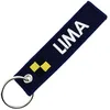Image de CLJ - Porte-clés - Lima - Bleu Marine - Nautique - Maritime