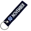 Image de CLJ - Porte-clés - November - Bleu Marine - Nautique - Maritime