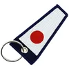 Image de CLJ - Porte-clés - Drapeau chiffre 1 - Unaone - Rouge et blanc - Nautique - Maritime