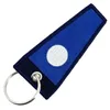 Image de CLJ - Porte-clés - Drapeau chiffre 2 - Bissotwo - Bleu et Blanc - Nautique - Maritime