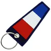 Image de CLJ - Porte-clés - Drapeau chiffre 3 - Terrathree - bleu blanc rouge - Signaux Maritimes - Maritime