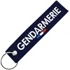 Image de CLJ - Porte-clés - Gendarmerie - Bleu marine foncé - Forces de l'Ordre - France