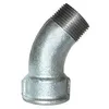 Image de Coude malléable 45 degré, 15x21, mâle femelle galva
