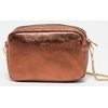 Image de 1987 by Abaco - Sac bandoulière en Cuir Amaia bronze - 23x17.5x7 cm OS